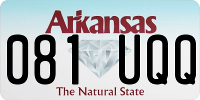 AR license plate 081UQQ