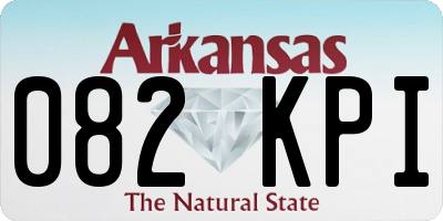 AR license plate 082KPI