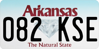 AR license plate 082KSE