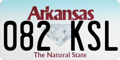 AR license plate 082KSL