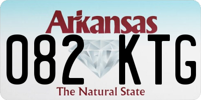 AR license plate 082KTG