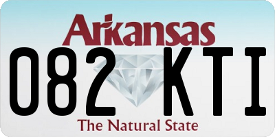 AR license plate 082KTI