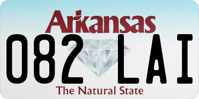 AR license plate 082LAI