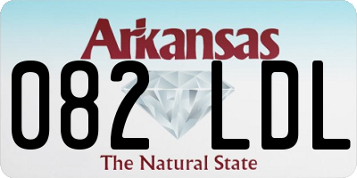AR license plate 082LDL