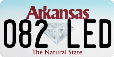 AR license plate 082LED