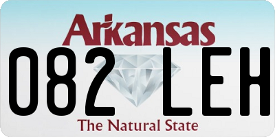 AR license plate 082LEH