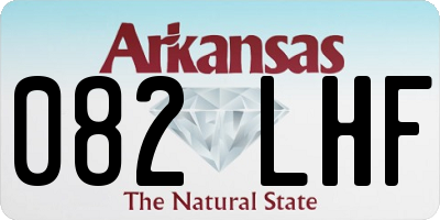 AR license plate 082LHF