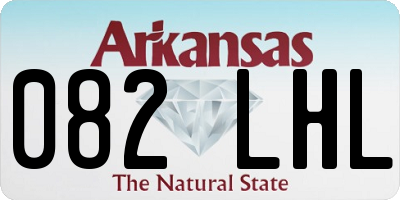 AR license plate 082LHL