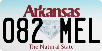 AR license plate 082MEL