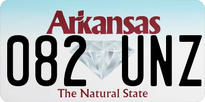 AR license plate 082UNZ