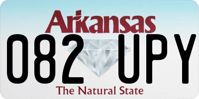AR license plate 082UPY