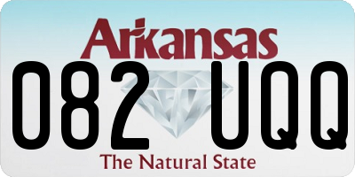 AR license plate 082UQQ