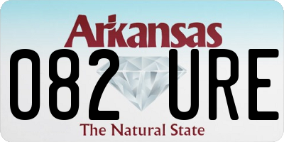 AR license plate 082URE