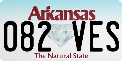 AR license plate 082VES