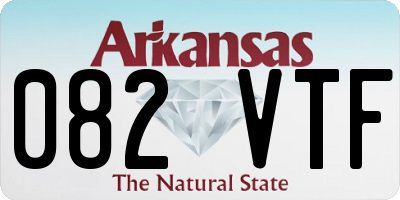 AR license plate 082VTF