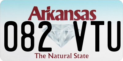 AR license plate 082VTU