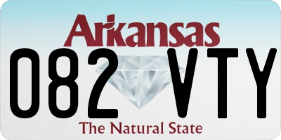 AR license plate 082VTY