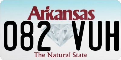 AR license plate 082VUH