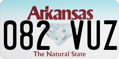 AR license plate 082VUZ
