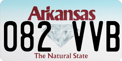 AR license plate 082VVB