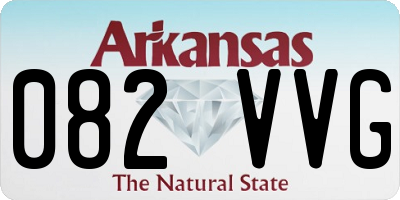AR license plate 082VVG
