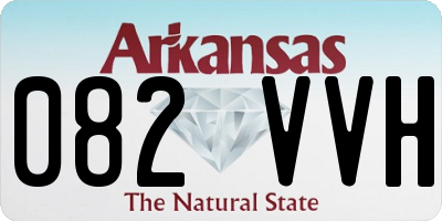 AR license plate 082VVH