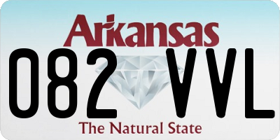 AR license plate 082VVL