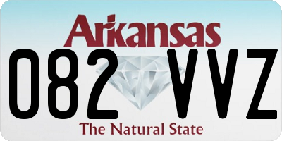 AR license plate 082VVZ