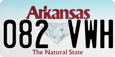 AR license plate 082VWH