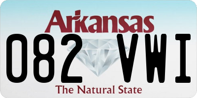 AR license plate 082VWI