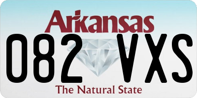 AR license plate 082VXS