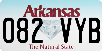 AR license plate 082VYB