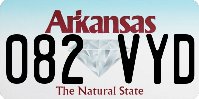 AR license plate 082VYD