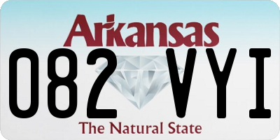 AR license plate 082VYI