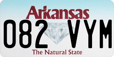 AR license plate 082VYM