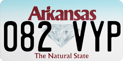 AR license plate 082VYP