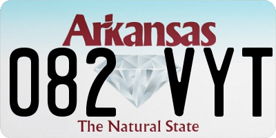 AR license plate 082VYT