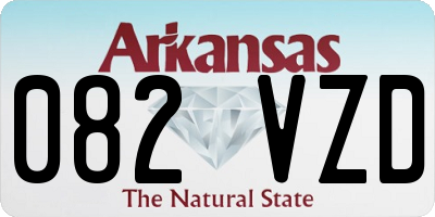 AR license plate 082VZD