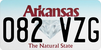 AR license plate 082VZG
