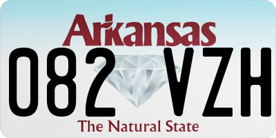 AR license plate 082VZH