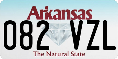 AR license plate 082VZL