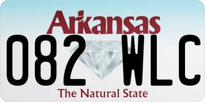AR license plate 082WLC