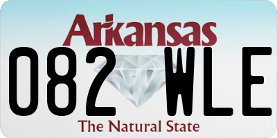 AR license plate 082WLE