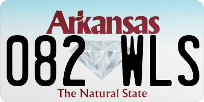AR license plate 082WLS