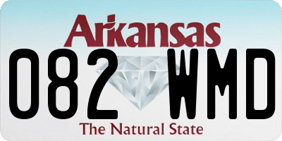 AR license plate 082WMD