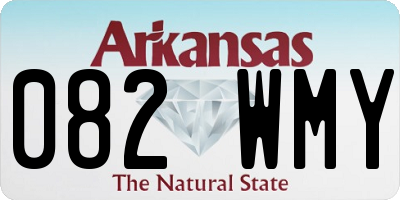 AR license plate 082WMY