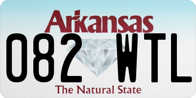 AR license plate 082WTL
