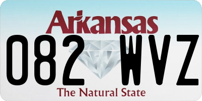 AR license plate 082WVZ