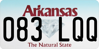 AR license plate 083LQQ