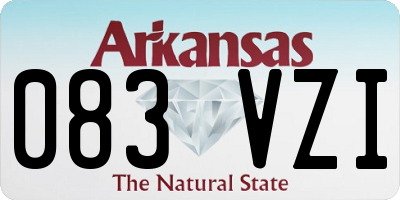 AR license plate 083VZI
